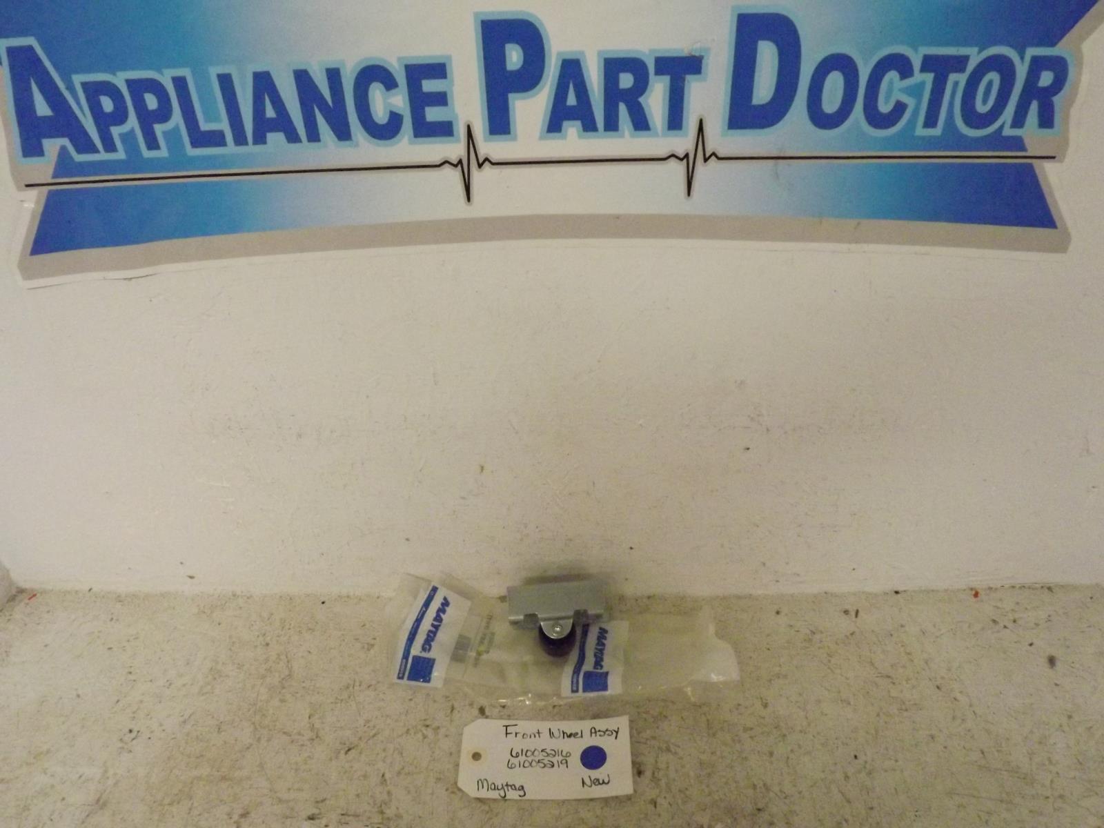 Maytag Refrigerator 61005216 61005219 Front Wheel Assy New Maytag Refrigerator 61005216 61005219 Front Wheel Assy New